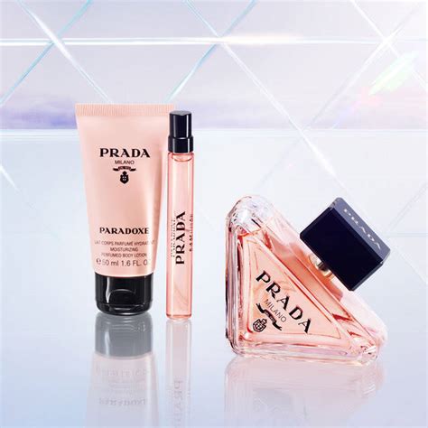 prada paradoxe 30ml gift set|paradoxe intense perfume set.